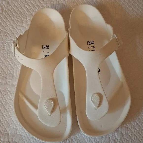 Birkenstock White Sandals - Picture 3 of 4